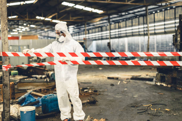 Professional Infectious Disease Decontamination technician working in Haskell, NJ